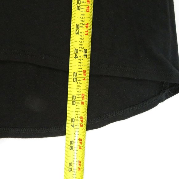 Cha Cha Vente Knit Tank Top Black with Mesh Animal Print Size SMALL - Picture 8 of 8